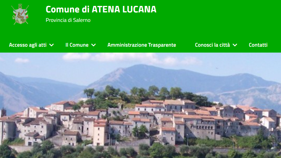 E’ on line il nuovo sito istituzionale del Comune di Atena Lucana. E’ on line il nuovo sito istituzionale del Comune di Atena Lucana.
